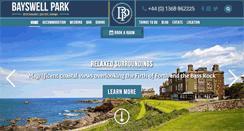 Desktop Screenshot of bayswellparkhotel.com